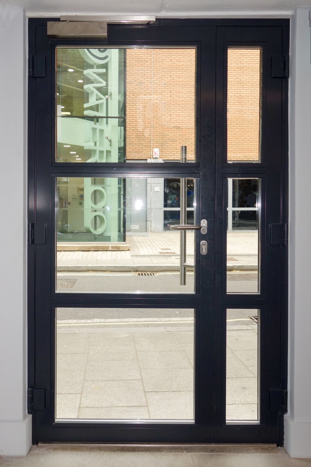 Inside, looking out